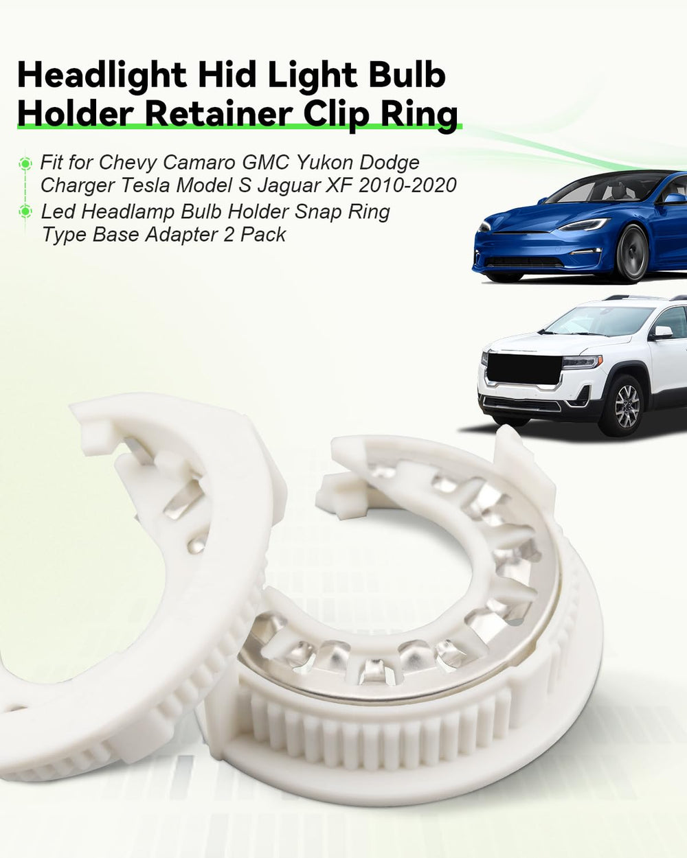 Close-up of YUANTUO clip materials highlighting plastic and metal build for durability