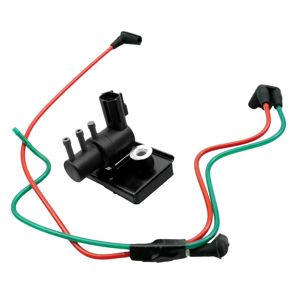 YUANTUO front view of harness and solenoid showing complete kit benefit