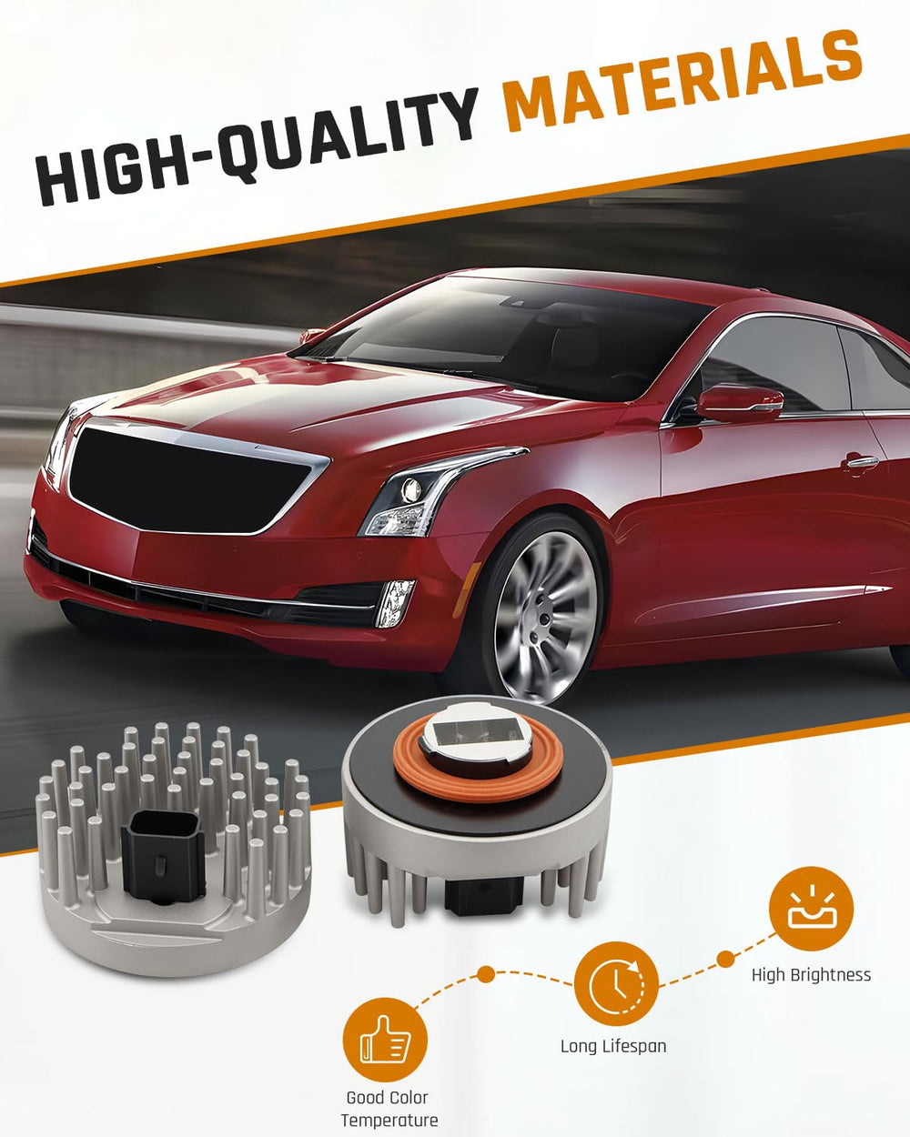 YUANTUO aluminum and plastic housing detail showing durable corrosion-resistant benefit