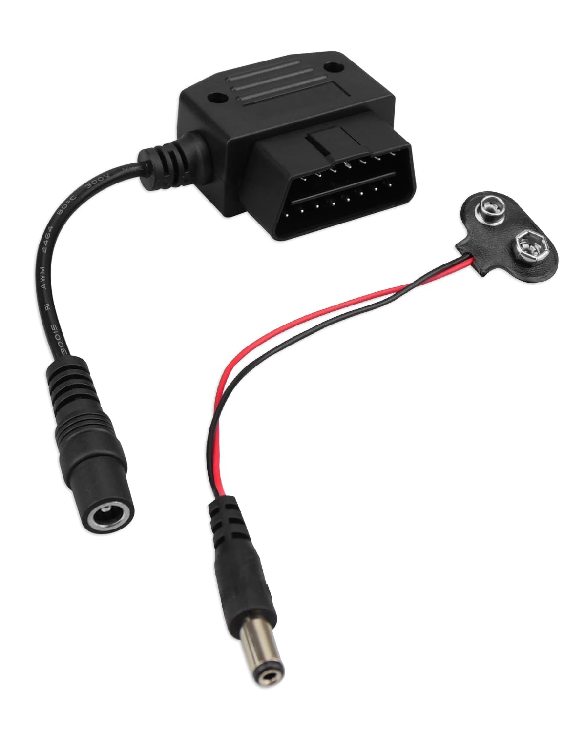 YUANTUO front view of OBD2 memory saver showing compact design and quick use benefit
