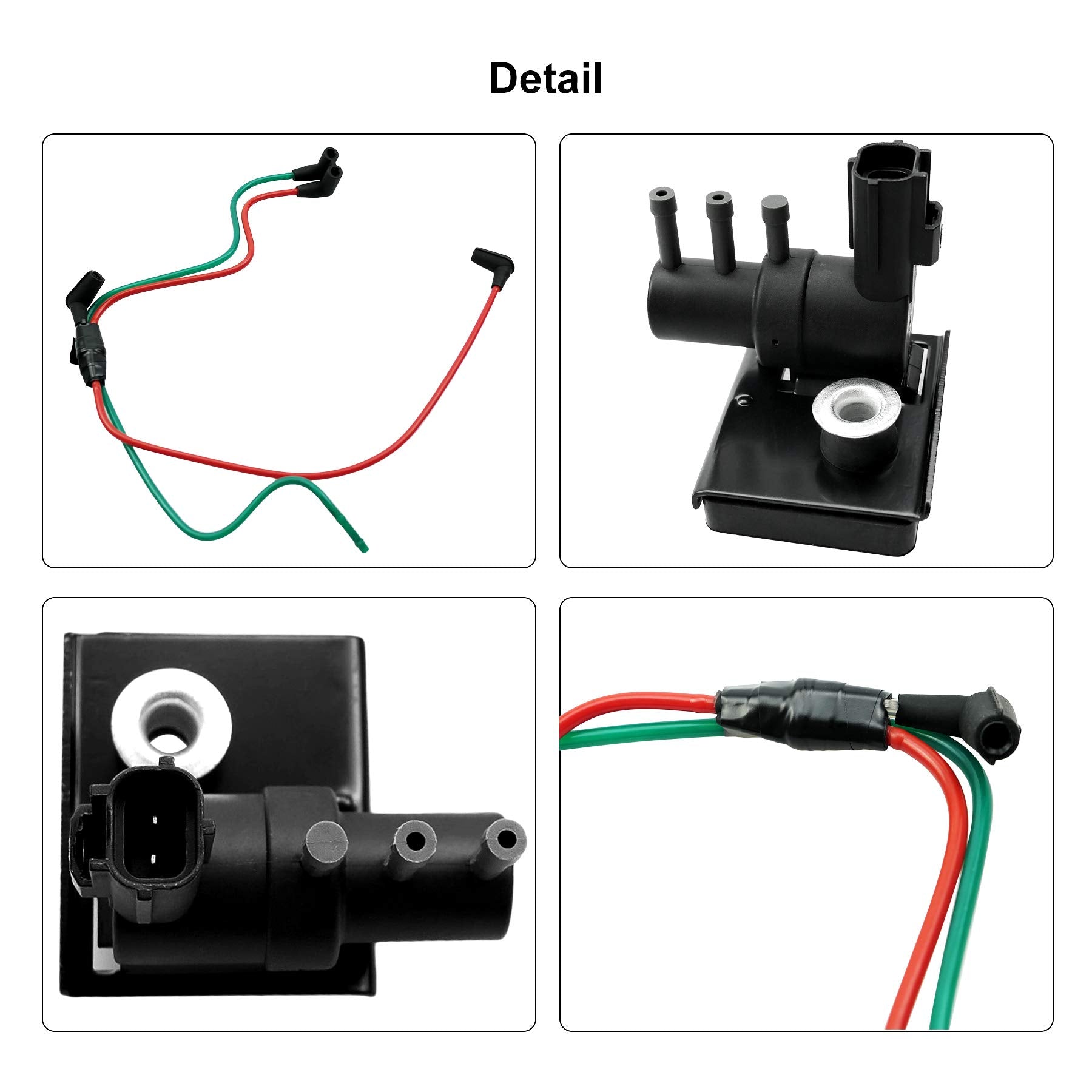 YUANTUO harness and solenoid next to tools showing correct scale for install