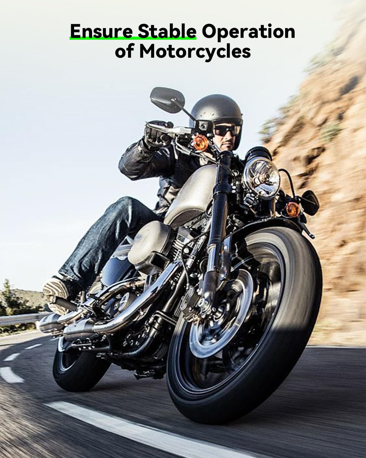 YUANTUO sensor installed on motorcycle engine demonstrating restored ignition timing