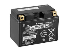 Yuasa YUAM72Z14 terminal close-up highlighting secure connections and reliability