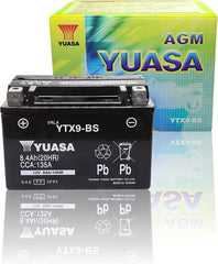 Yuasa YUAM329BS acid bottle and tools ready for safe activation and on-demand filling
