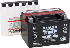 Yuasa YUAM329BS front packaging showing battery and model for clear identification and fit