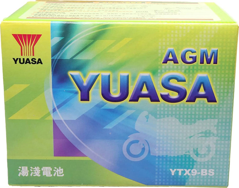 Yuasa YUAM329BS installed in motorcycle demonstrating reliable starting power and fit