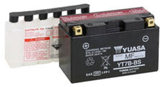 Yuasa YUAM62T7B with supplied acid bottle ready for activation, safe transport