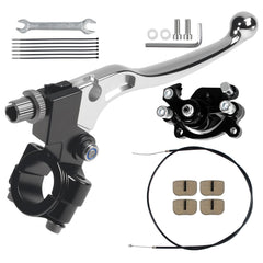 YUEARN kit front packaging showing all included brake components and benefit of complete replacement