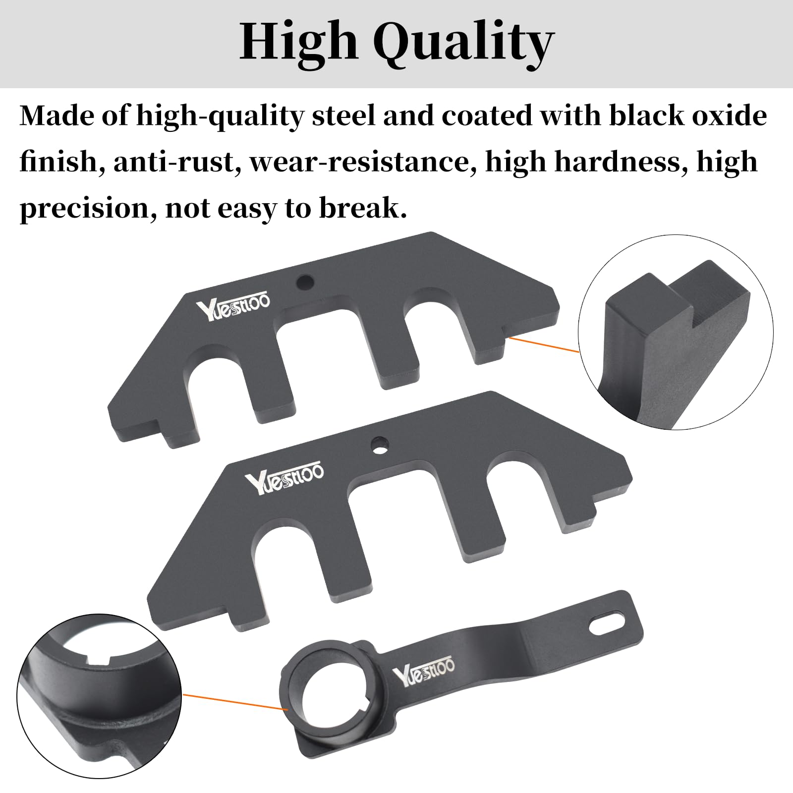 Yuesstloo molded case and gloves illustrating neat storage and easy transport