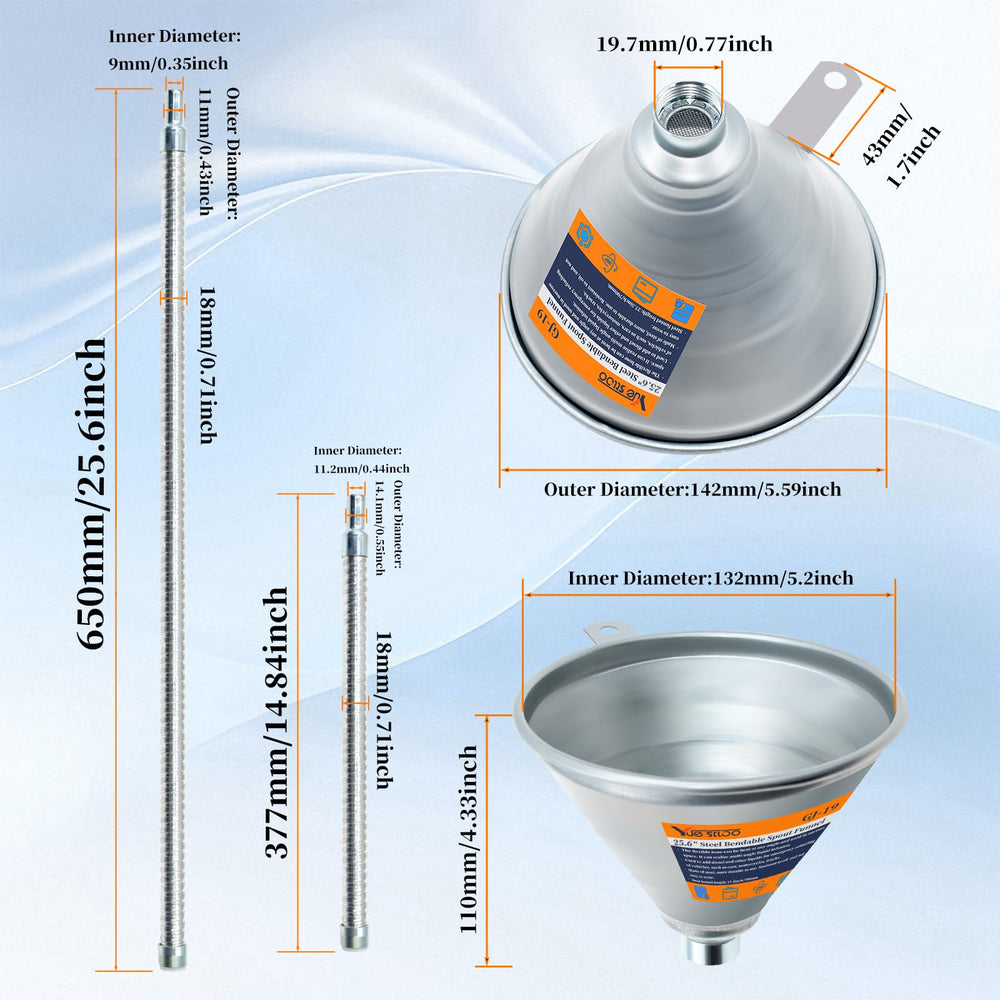 Yuesstloo removable filter insert capturing debris to protect fluids