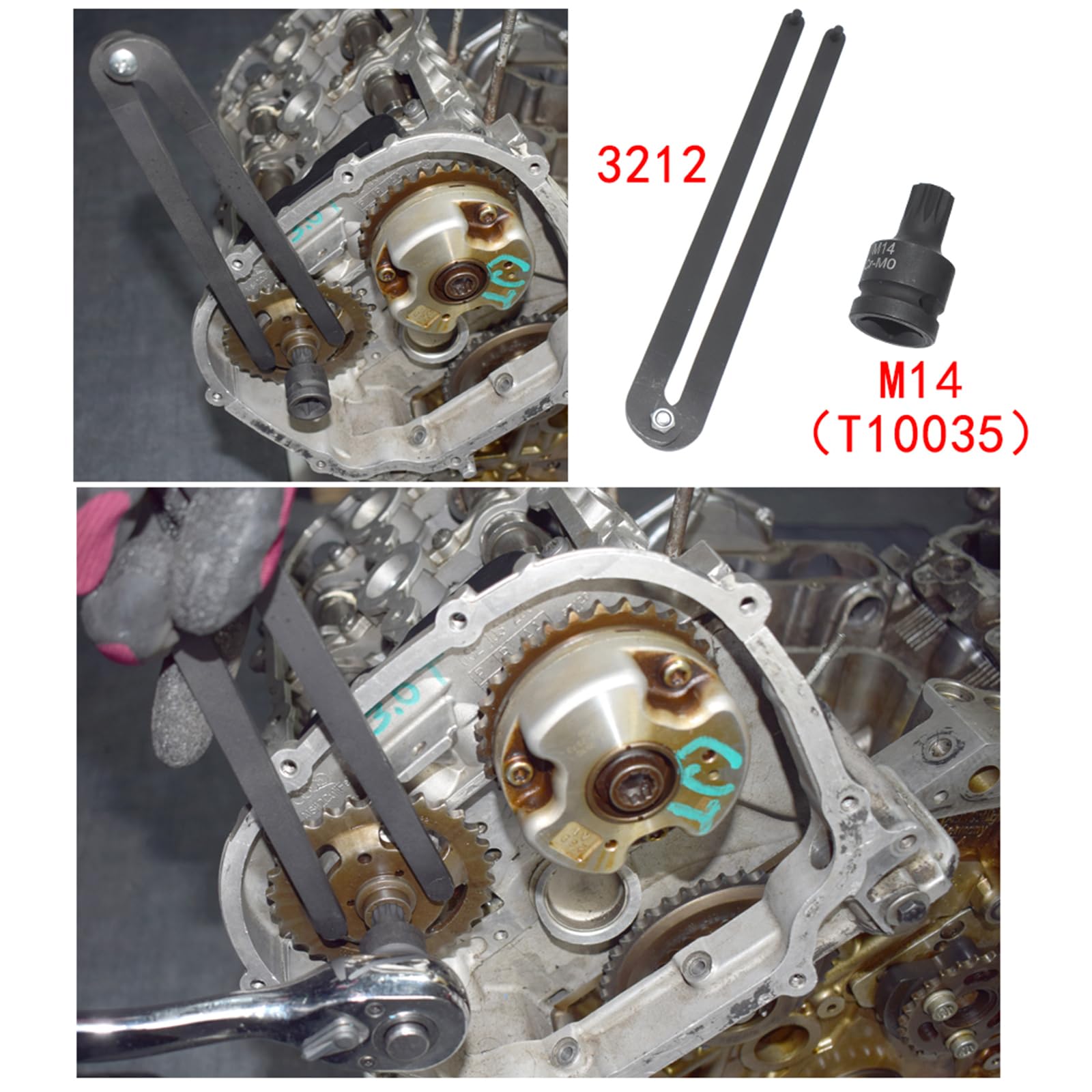 Yuesstloo included gloves and small parts kept clean and ready for use
