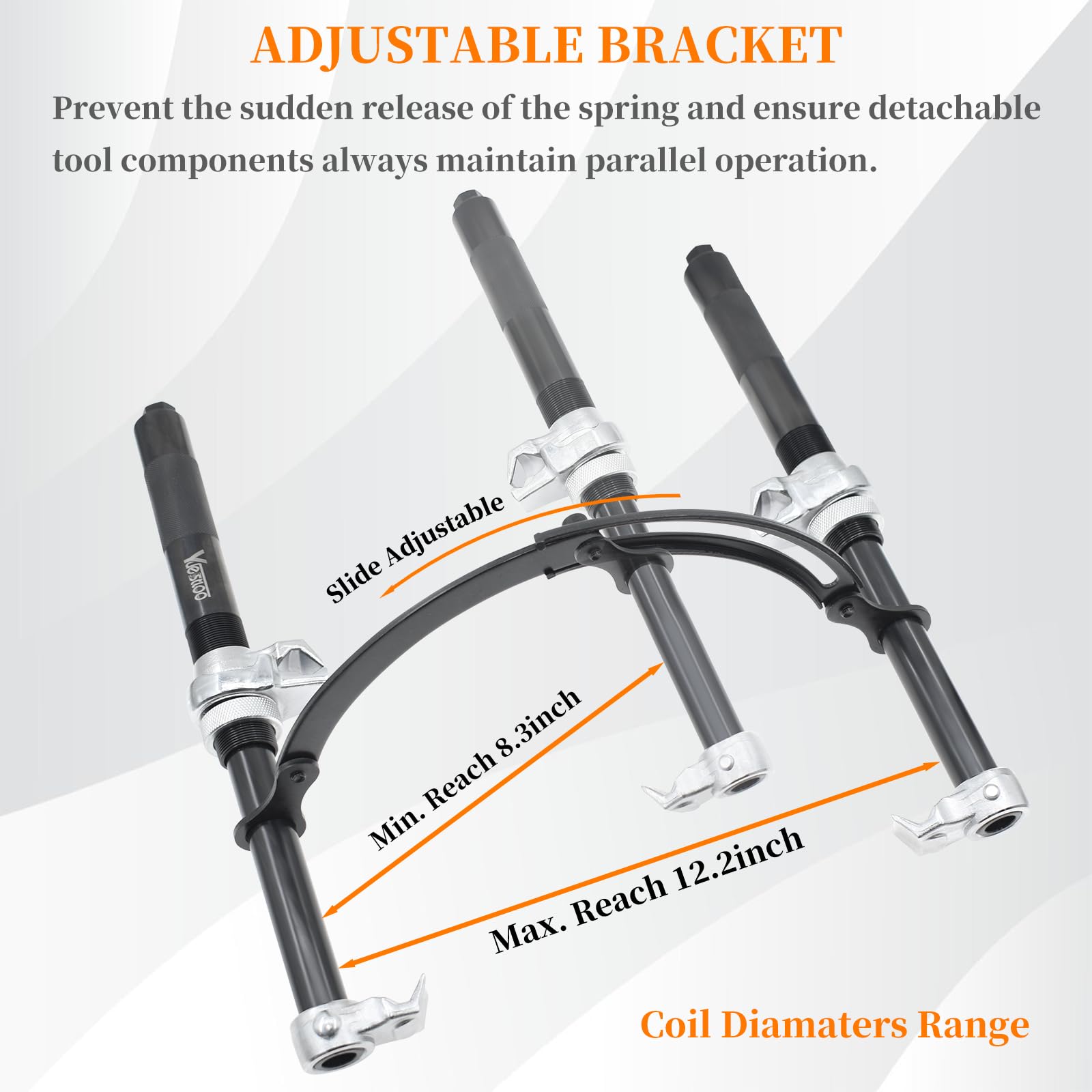 Yuesstloo jaw width showing scale to confirm fit and accurate adjustment