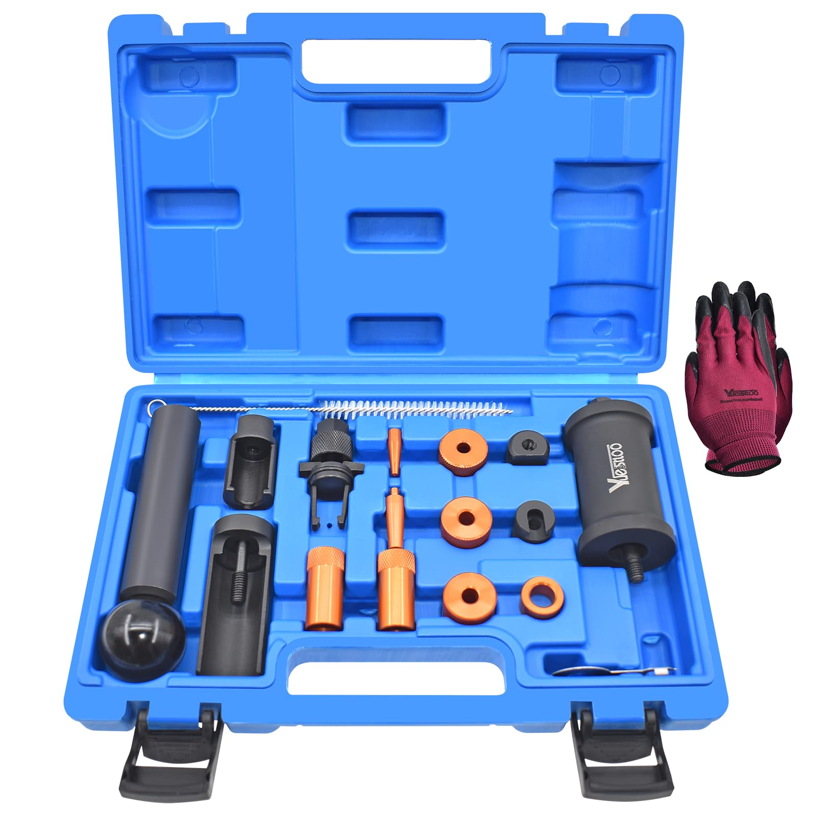 Yuesstloo kit open carrying case showing organized tools and fast access benefit