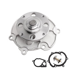 YWPXMY water pump and thermostat front view showing fitment and reliable replacement benefit