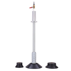 YYCKE brass shutoff valve close view offering instant vacuum control on panels
