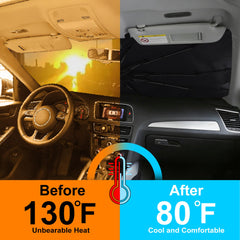 YYCKE installed inside Civic showing protected dashboard and cooler interior