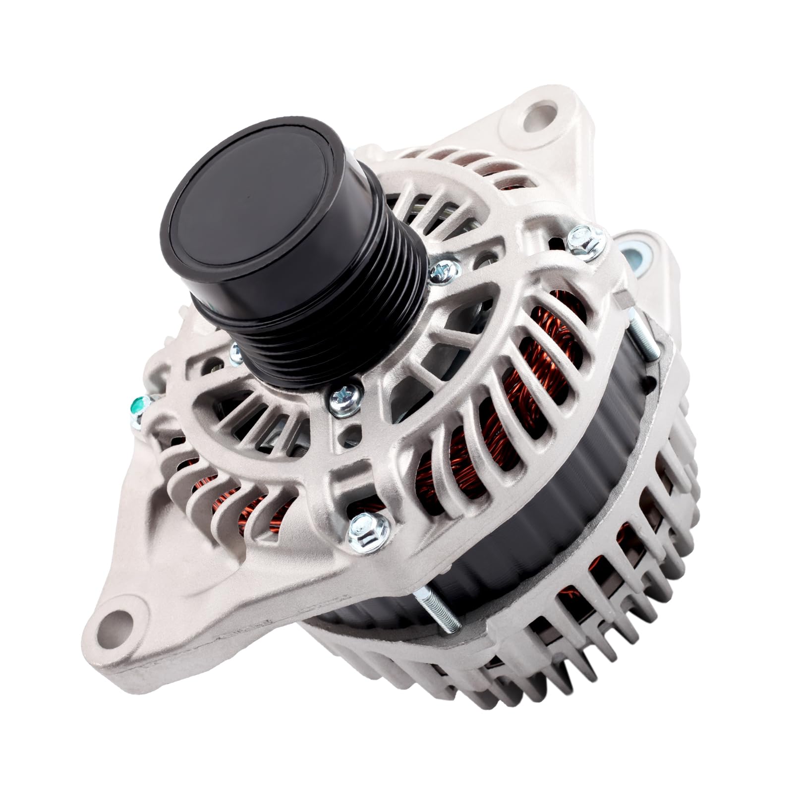YYHHZZ alternator front view showing solid build and easy fit