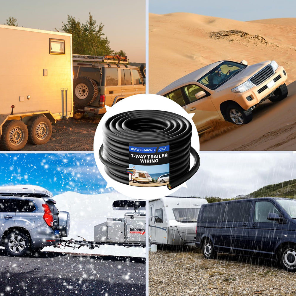 yyzimuqi harness installed on trailer lights providing reliable signal and power