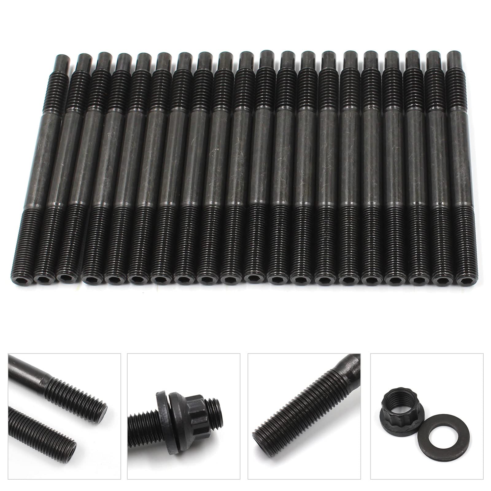 YZQPNB complete stud kit laid out, helping quick inventory and prep