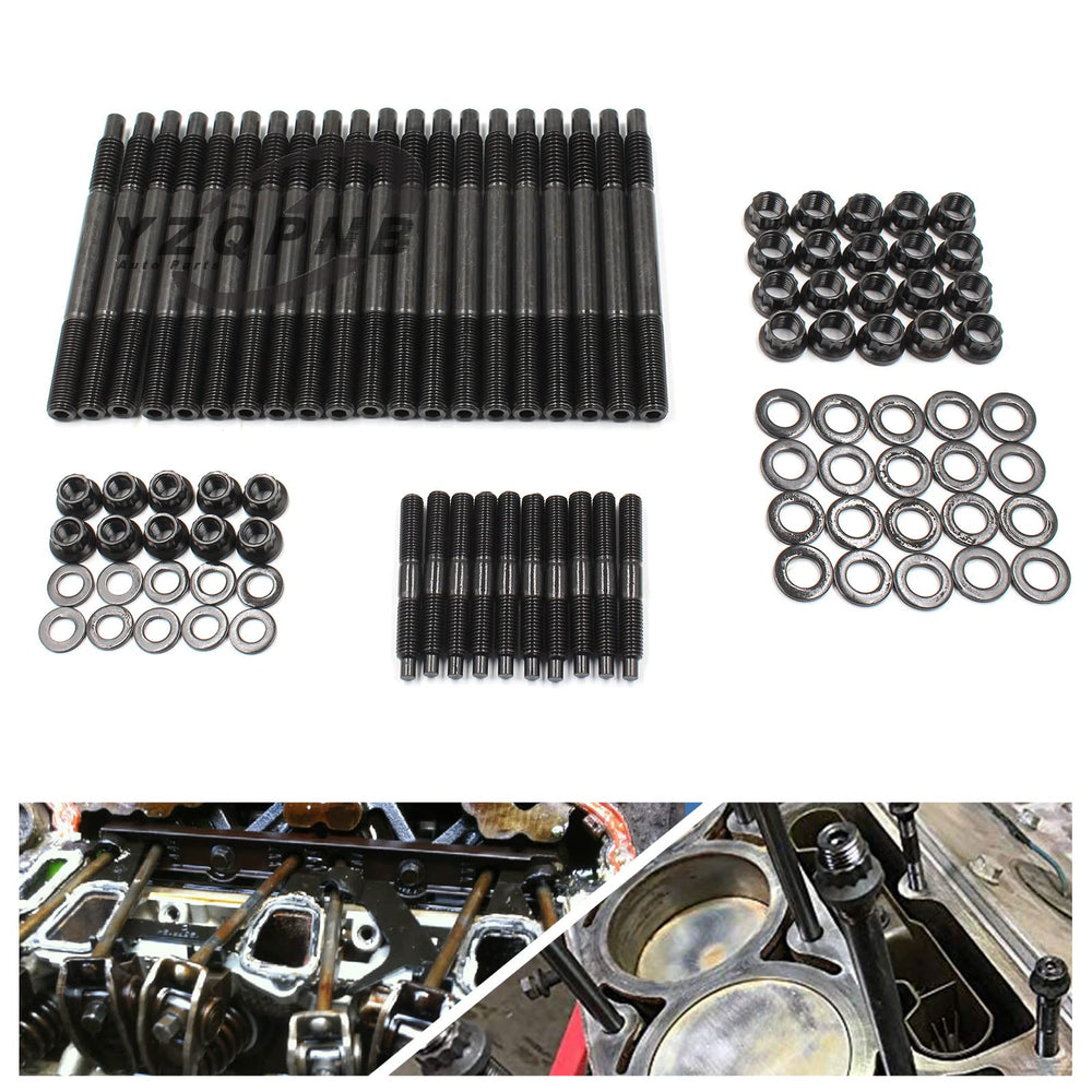 YZQPNB stud being installed on cylinder head showing proper fit