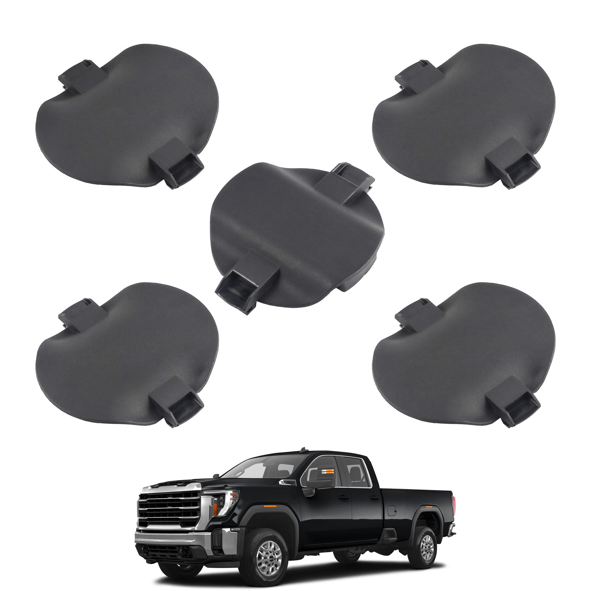 YzusGomumu front packaging showing 5-piece hitch cover kit protecting mounts