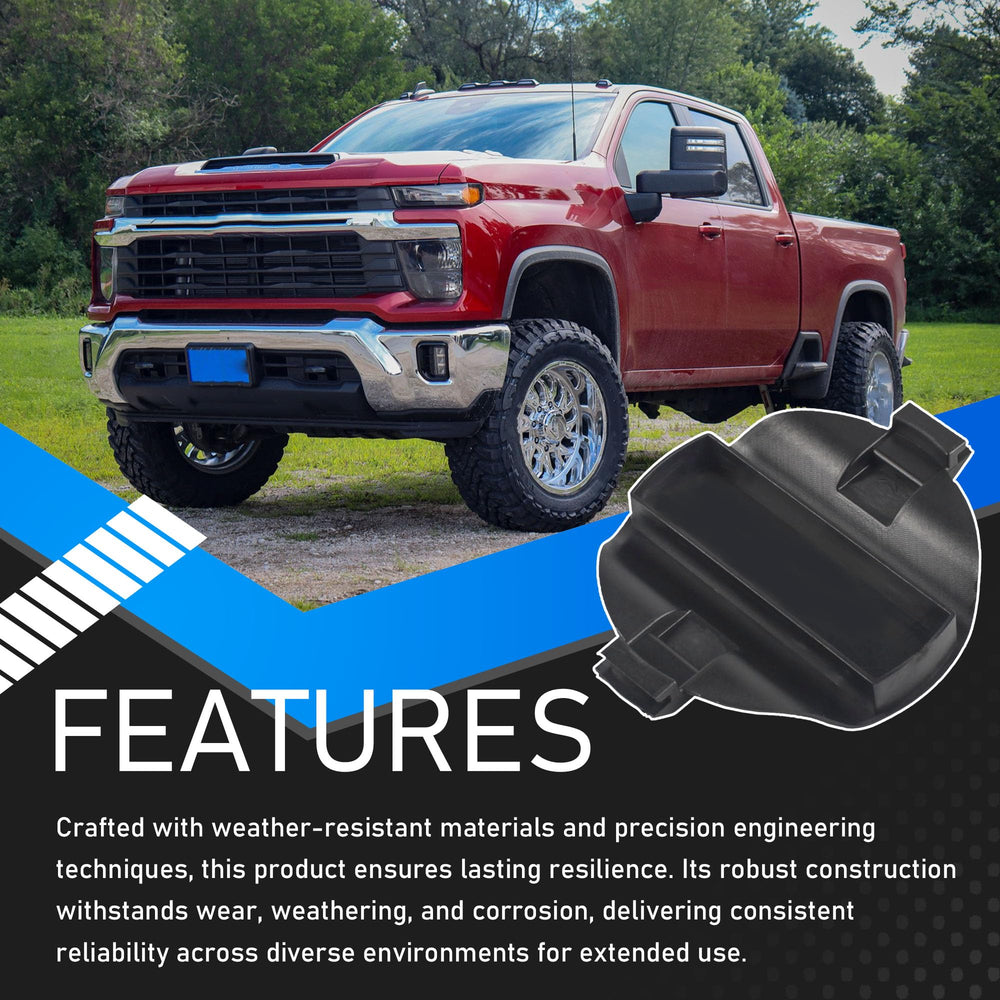 YzusGomumu covers installed on truck front angle preserving factory finish