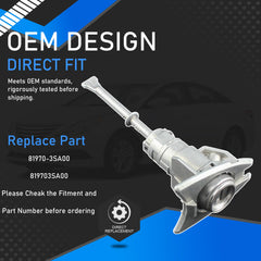 YzusGomumu lock cylinder front profile illustrating precise OEM-style fit and reliability