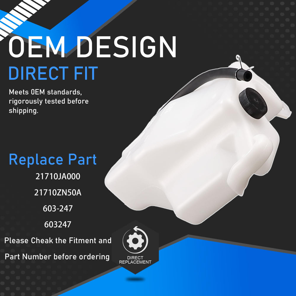 YzusGomumu cap and hose included with tank for complete replacement convenience