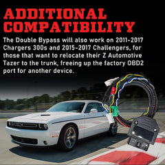Z Automotive close-up of OBD2 connector illustrating reliable fit benefit