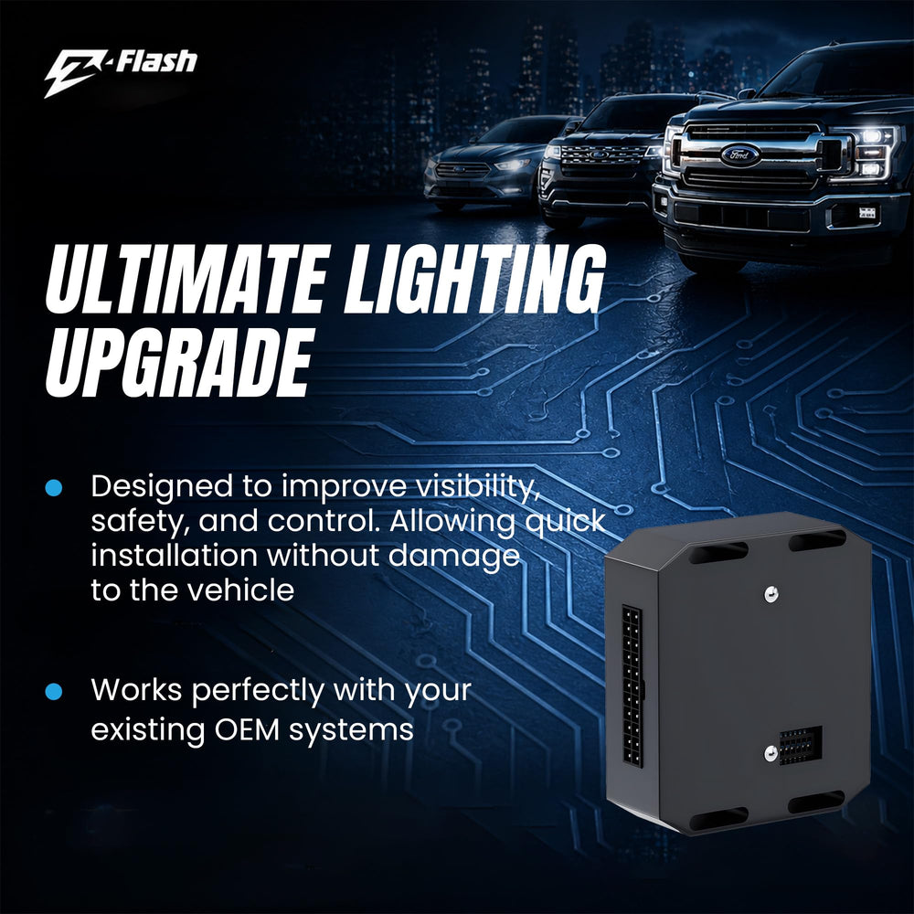 Z-Flash BCM 2300 integrated with cargo light circuit enhancing rear visibility and safety