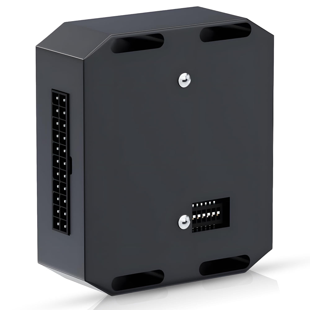 Z-Flash BCM 2300 connector close-up illustrating plug-and-play interface for quick hookup