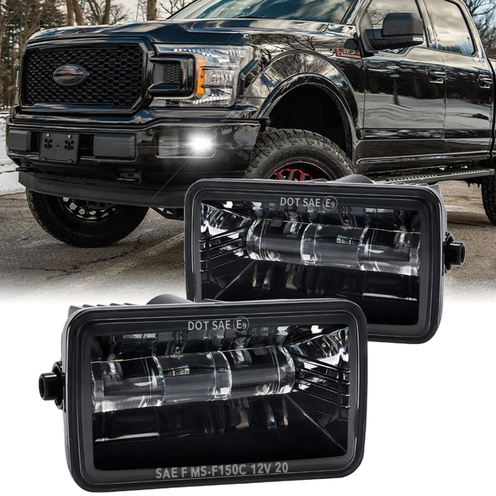 Z-OFFROAD front installed on F150 shows improved visibility