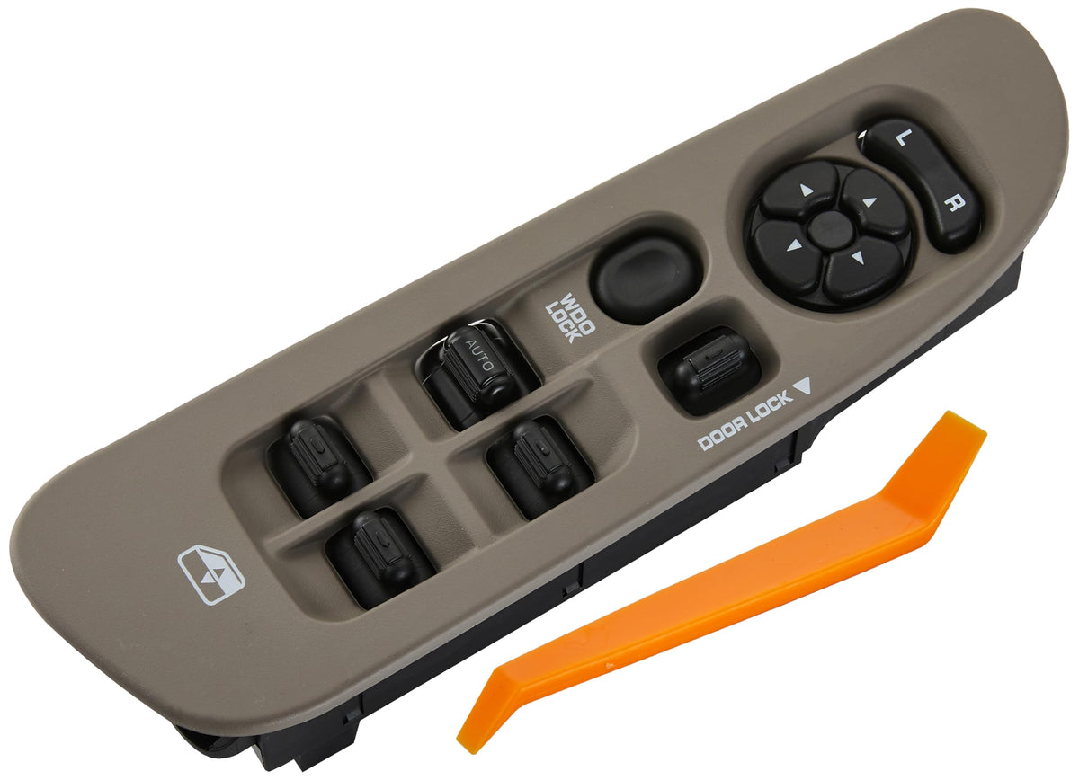 ZAPOSTS driver master switch front panel showing taupe finish and easy control
