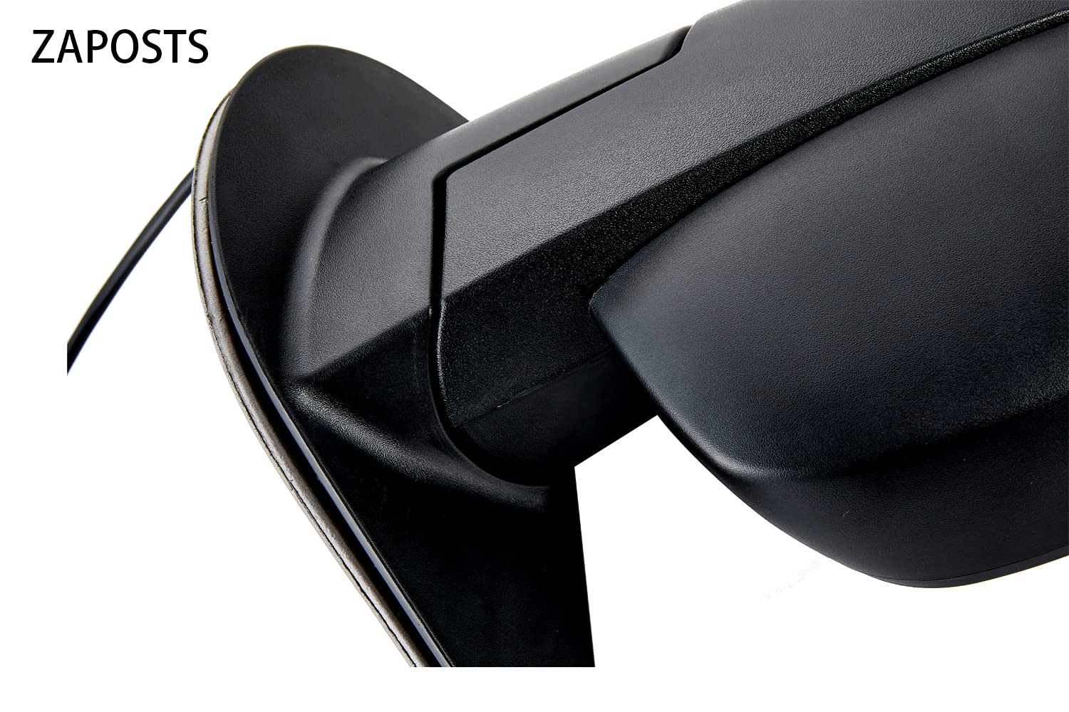ZAPOSTS mirror next to hand tool showing scale and compact fit