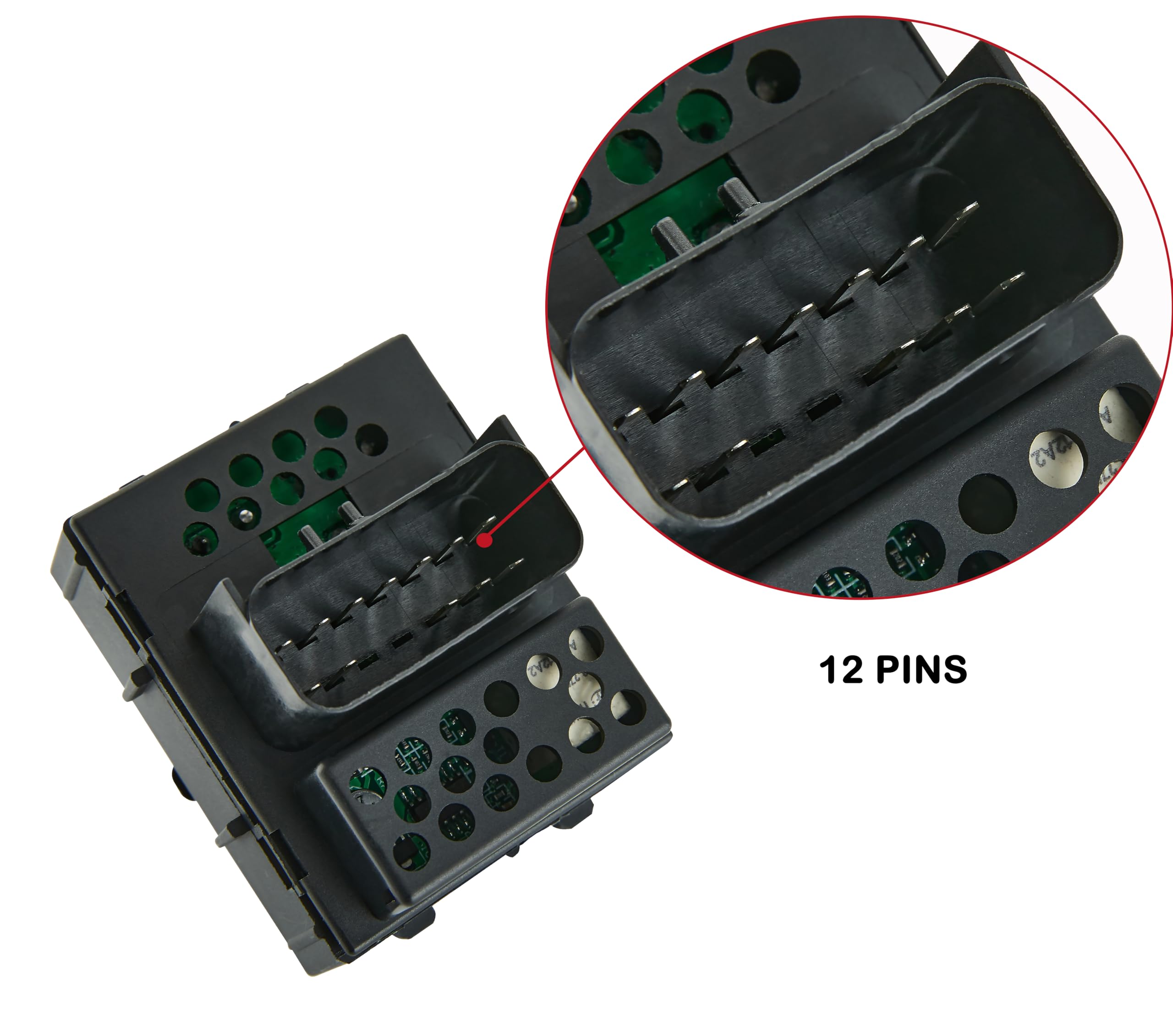 ZAPOSTS connector close-up showing clean pins for reliable contact