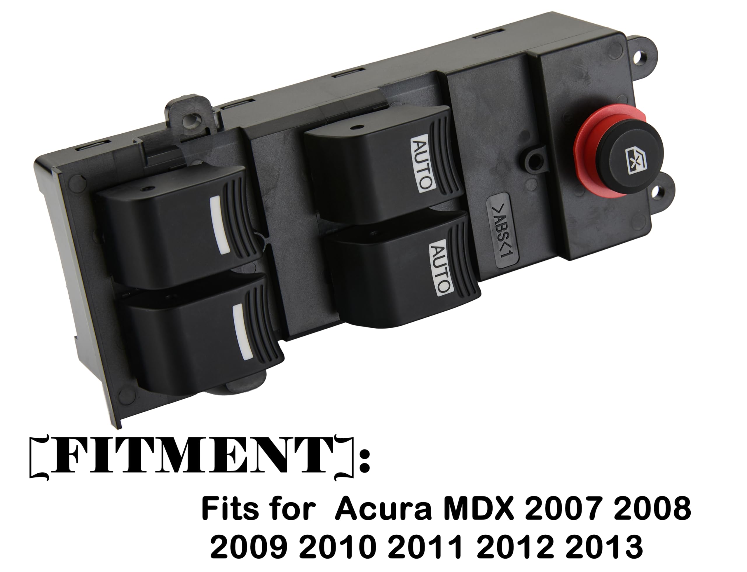 ZAPOSTS installed in Acura MDX driver door demonstrating correct fit