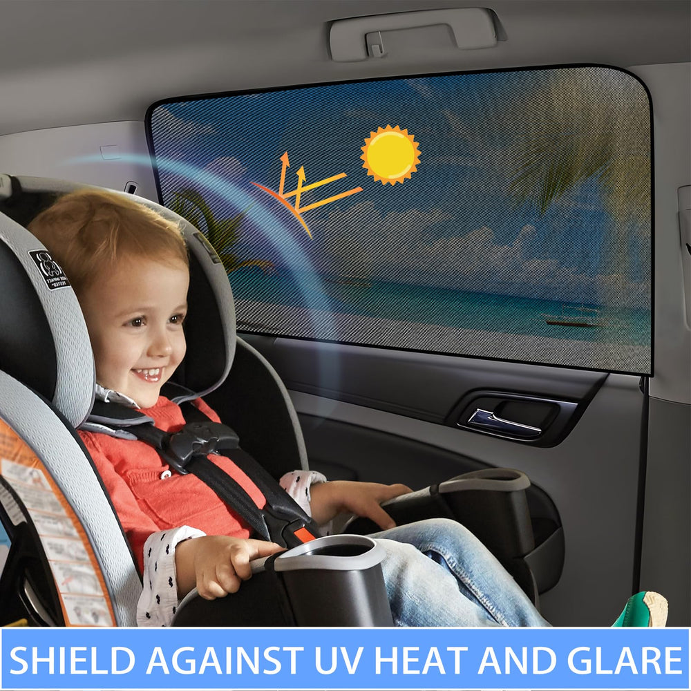 ZATOOTO shade protecting child in car for comfortable rides