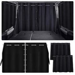 ZATOOTO front curtain installed showing privacy and sun rejection