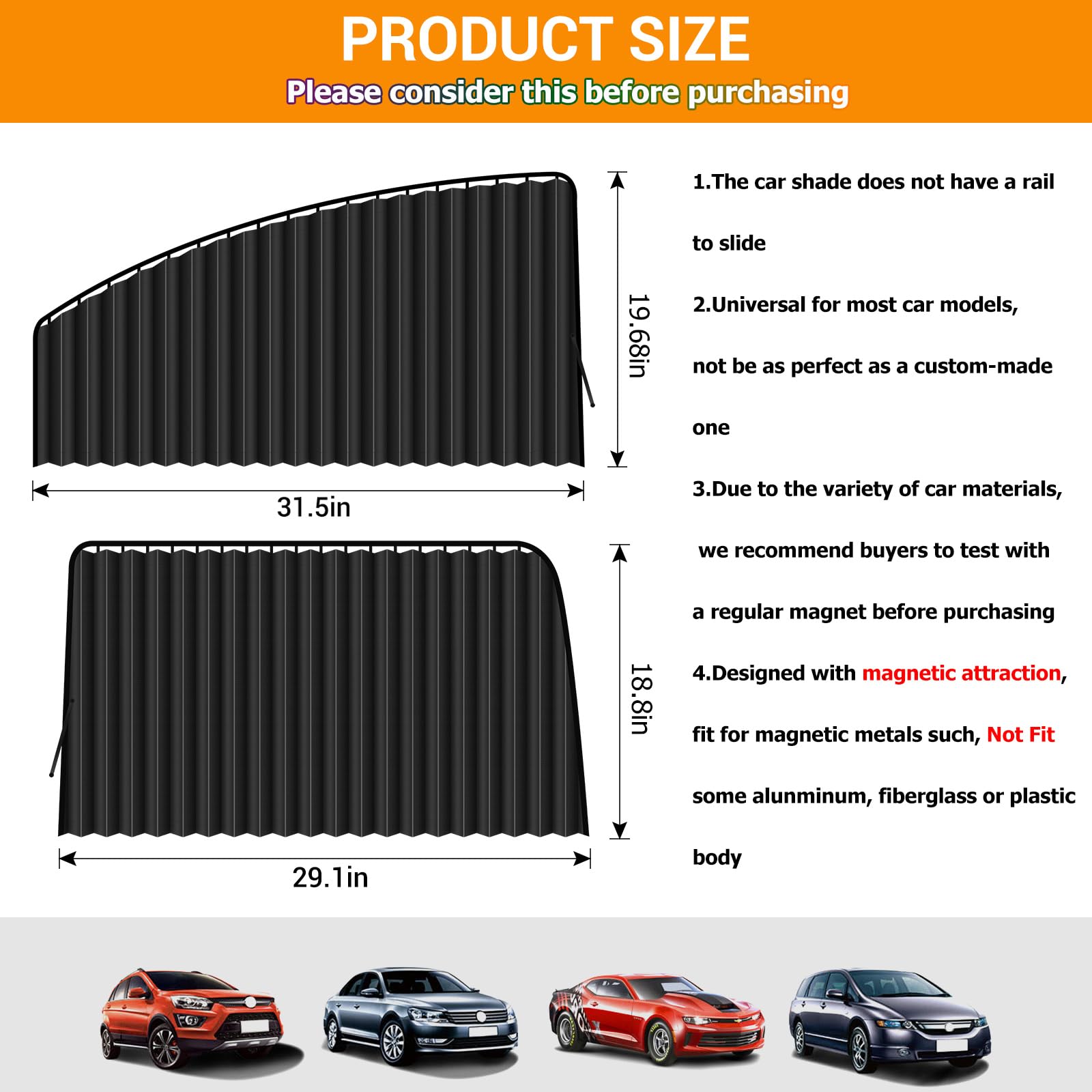 ZATOOTO installed on front side window showing improved shade and visibility