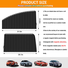 ZATOOTO installed on front side window showing improved shade and visibility