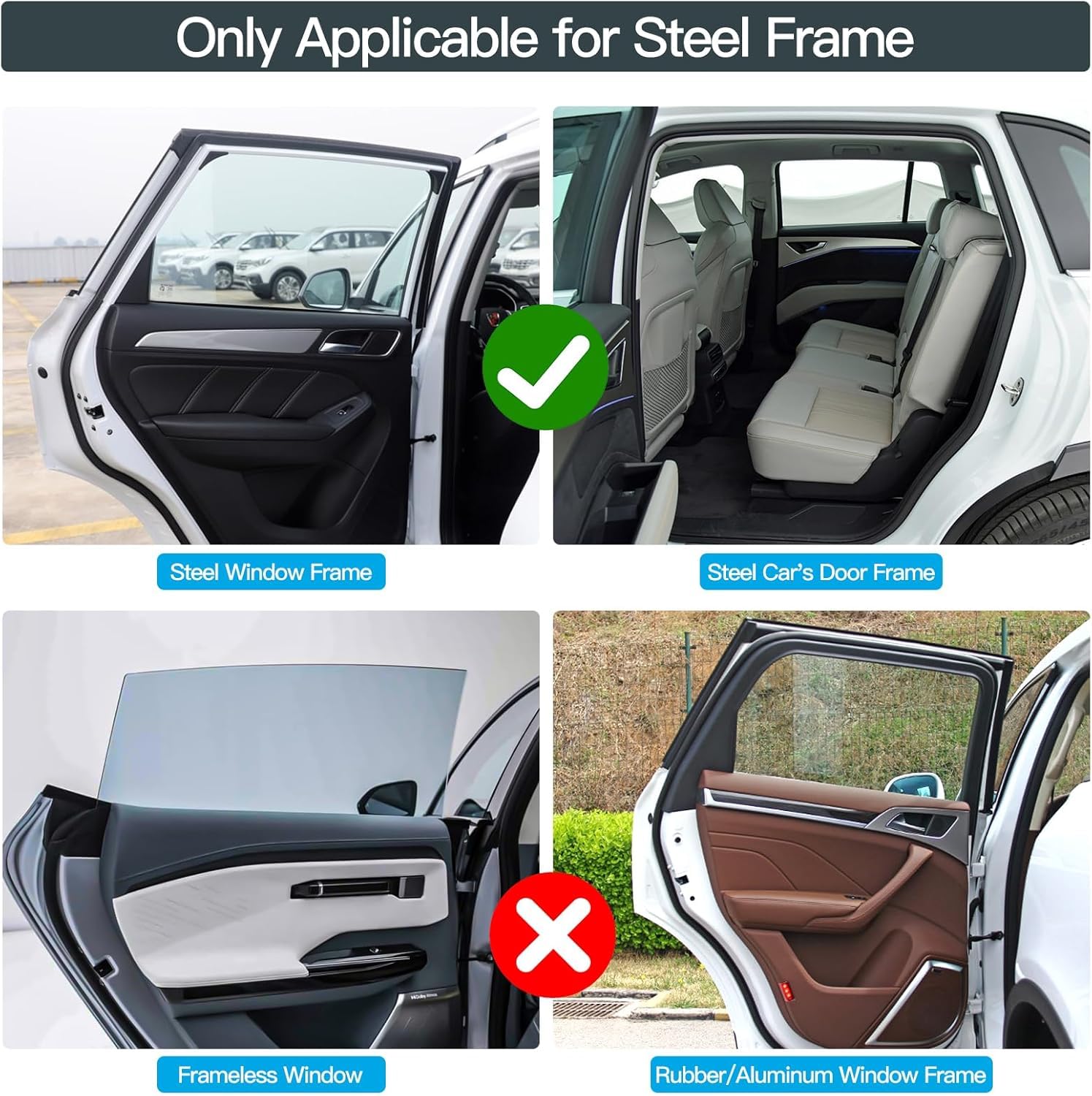 ZATOOTO window in use with resting baby showing privacy and comfort benefit
