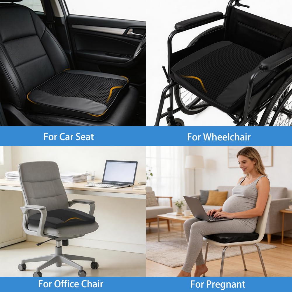 ZAZCQIL used on office chair showing versatile support and everyday comfort