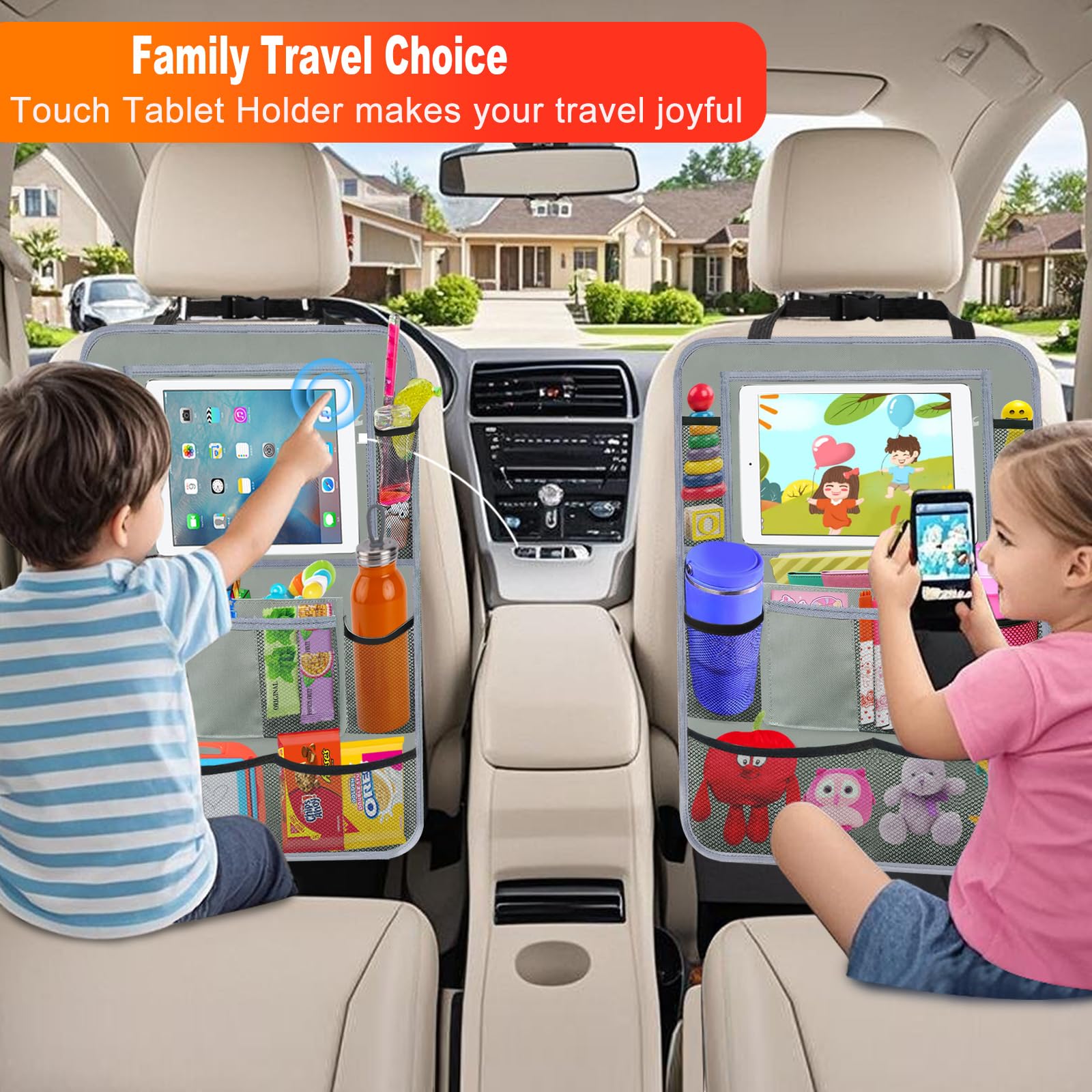 Zecirl bottle holders keeping drinks upright and reducing spill risk on journeys