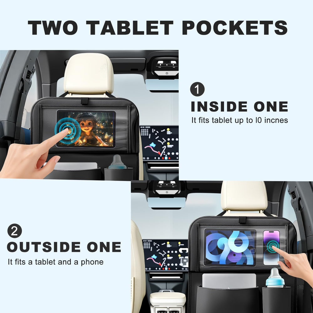 Zecirl tablet in use on tray demonstrating stable viewing for kids
