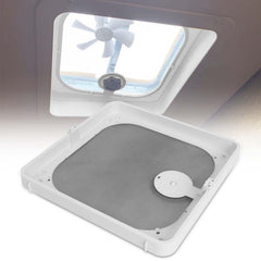 Zejoot front view of replacement frame and screen, restores ventilation