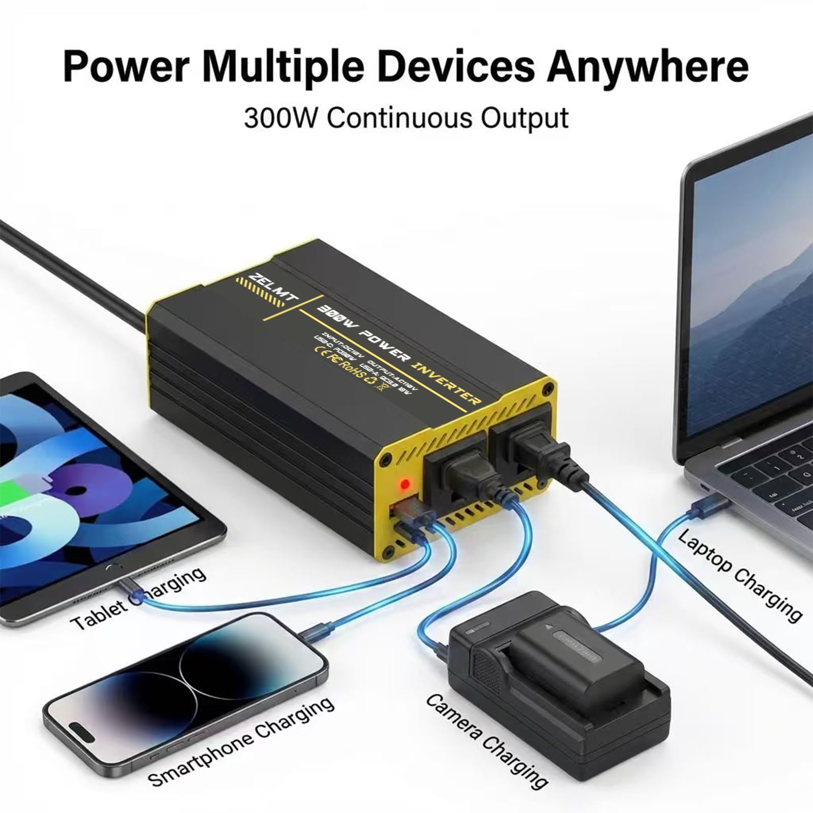 ZELMT size comparison inside glove box illustrating compact portability