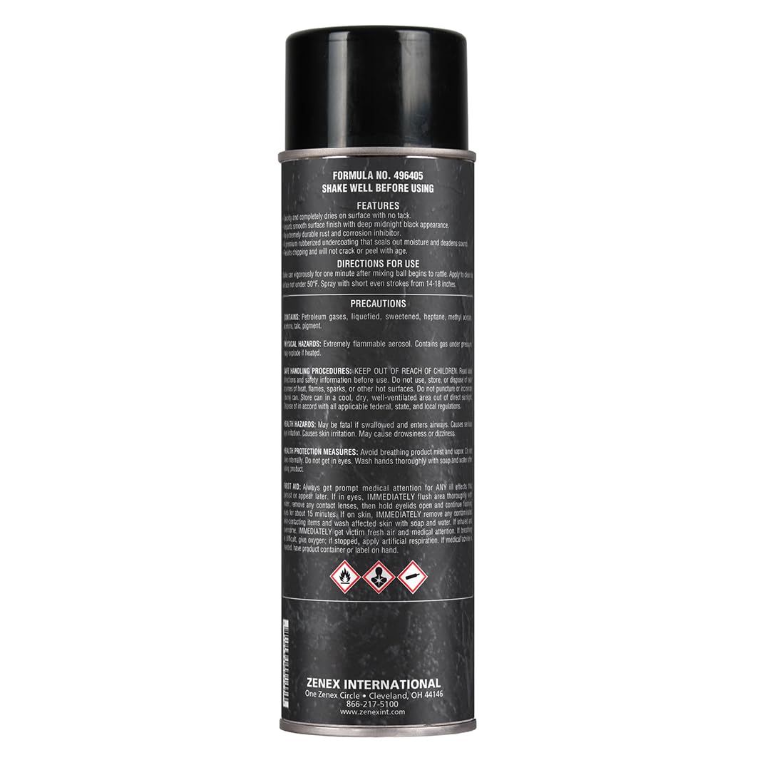 Zenex close-up texture of dried rubberized finish demonstrating flexibility