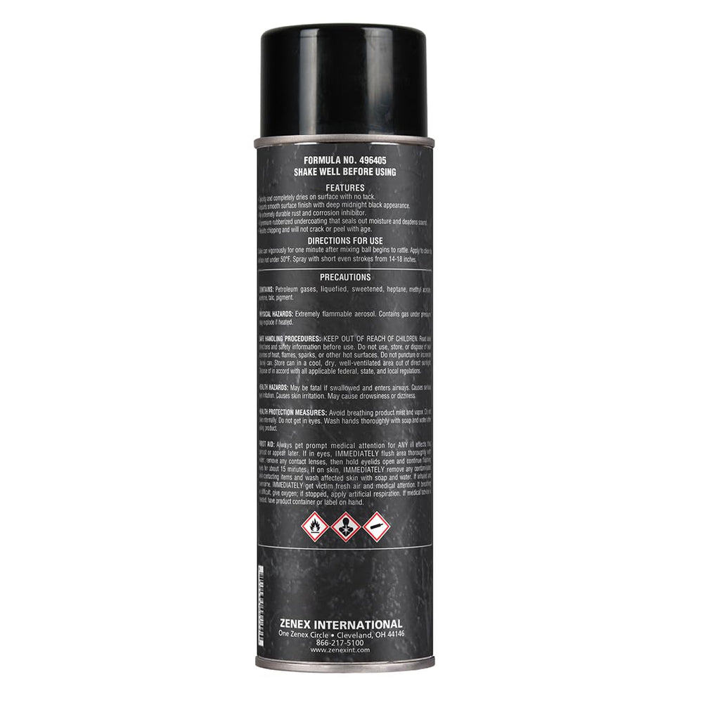 Zenex close-up texture of dried rubberized finish demonstrating flexibility