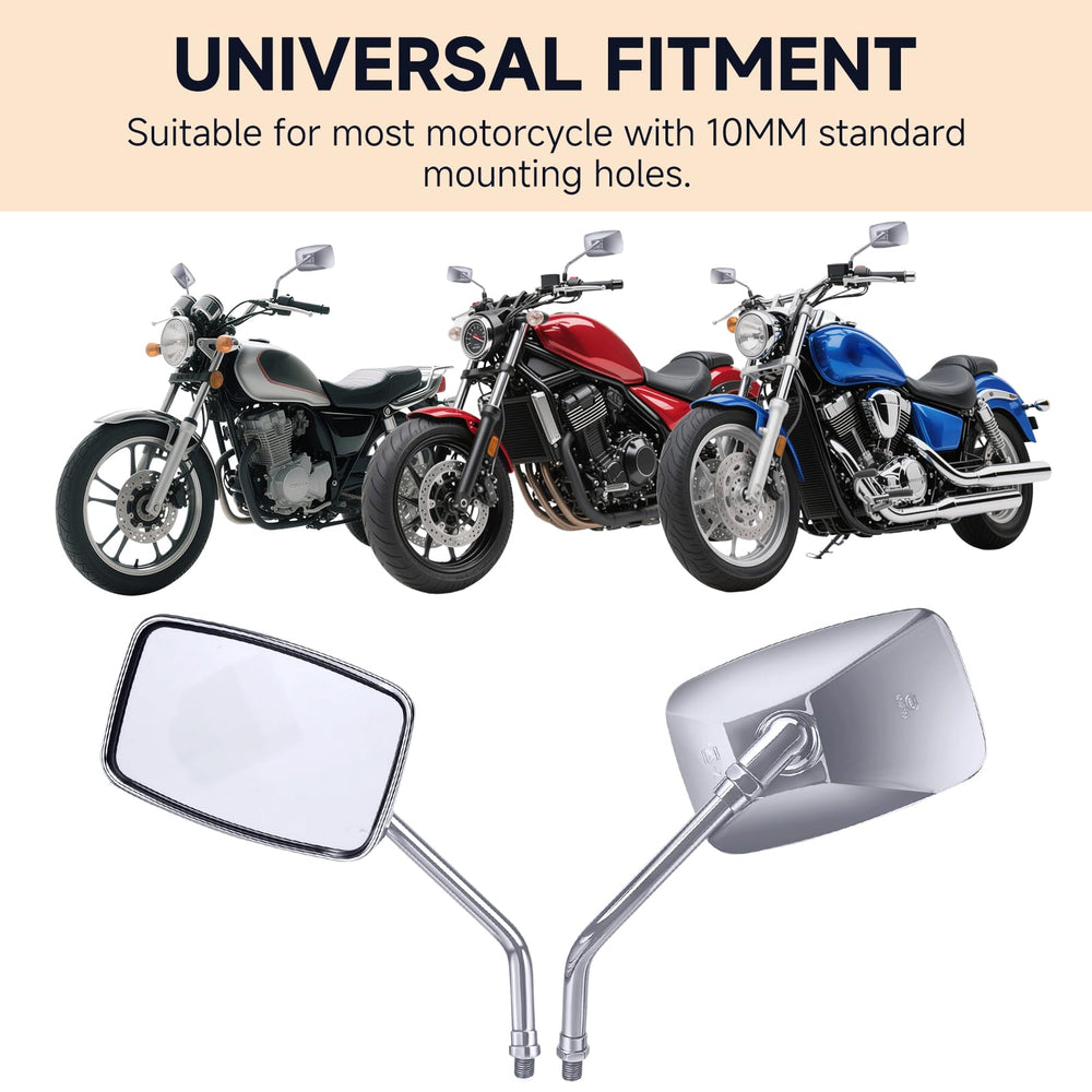 ZENTHOR mirrors on motorcycle in street setting showcasing enhanced safety on traffic rides