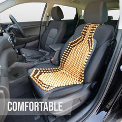 Zento Deals installed on a car seat demonstrating secure fit and continuous ventilation benefit